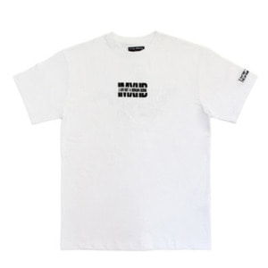 아임낫어휴먼비잉IMXHB Logo T-Shirt-White