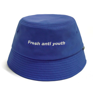 FRAY/프레이 Logo Bucket Hat-Blue